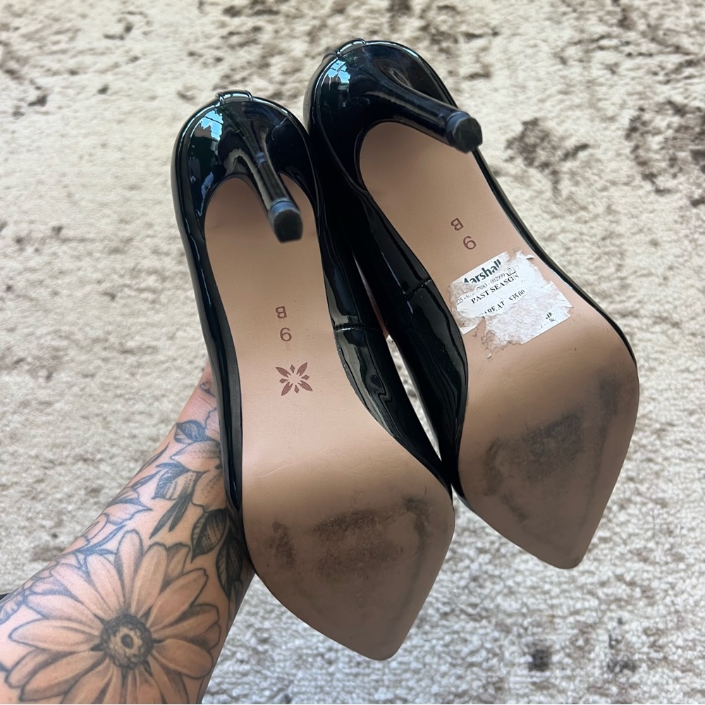 Black Pointed Toe Pumps - image 2